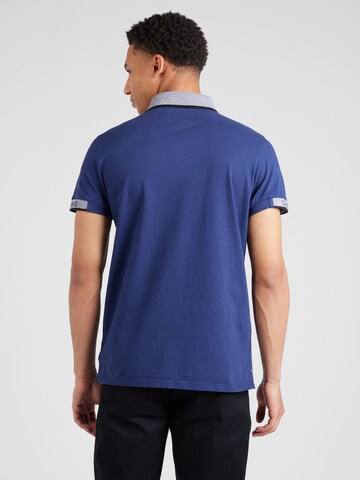 CAMP DAVID Shirt (GOTS) in Blau