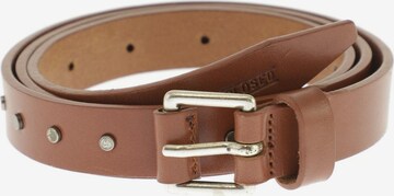 Closed Belt in One size in Brown: front