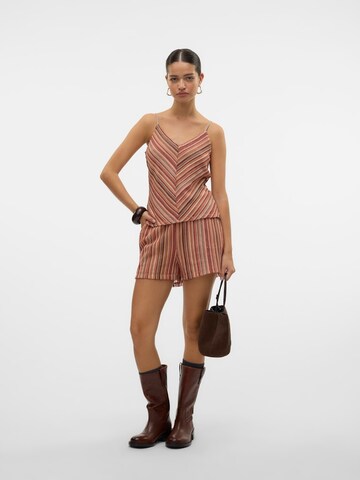 VERO MODA Knitted top 'VMDEMI' in Red