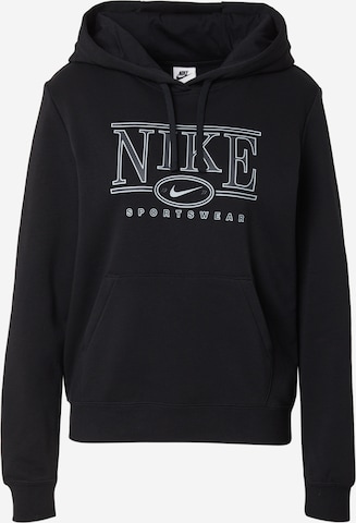 Felpa 'CLUB FLC' di Nike Sportswear in nero: frontale