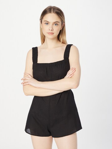 Trendyol - Jumpsuit en negro: frente