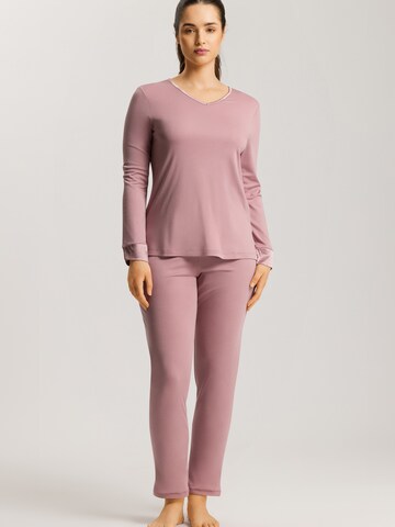 Hanro Pajama ' Virginia ' in Pink
