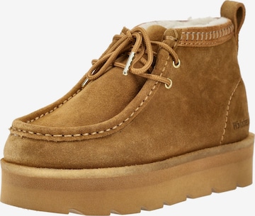 Stivaletto stringato 'MeareWalla' di Clarks Originals in marrone: frontale