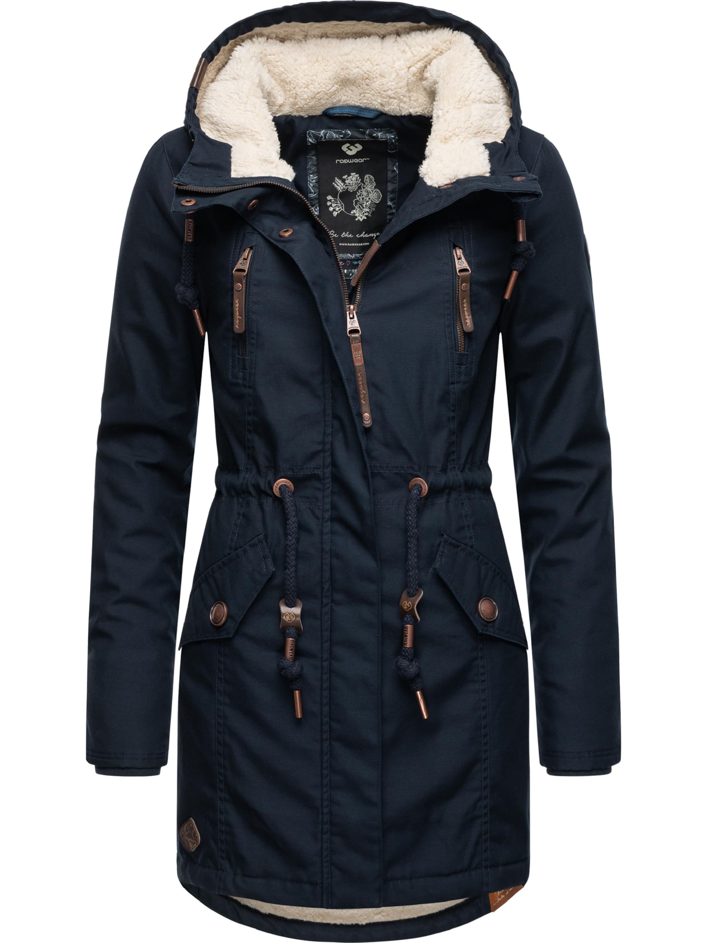 Parka d’hiver 'Elsie' Ragwear en bleu