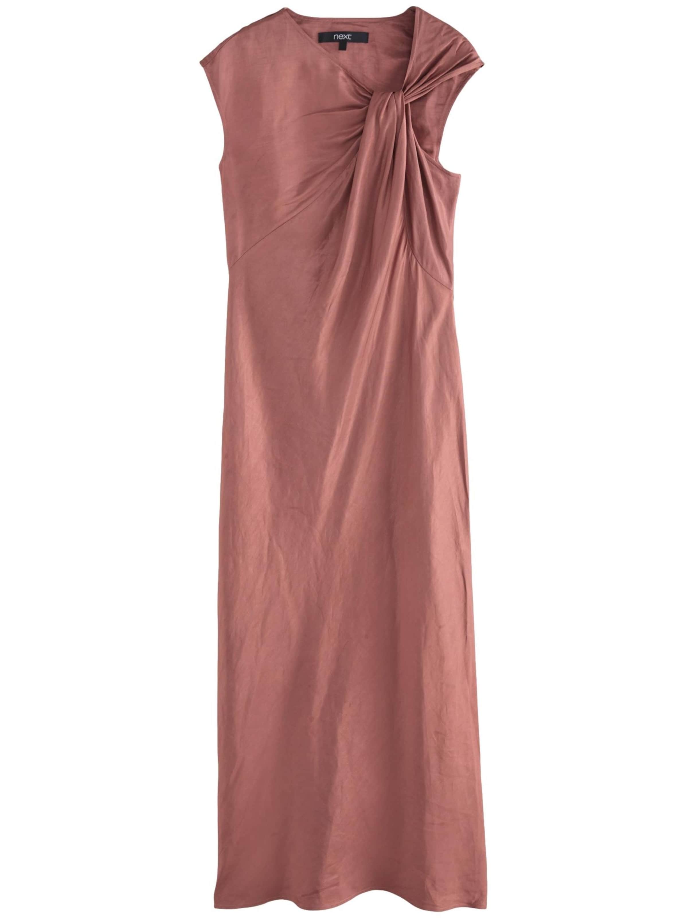 Next Õhtukleit, värv pruun: eest vaates