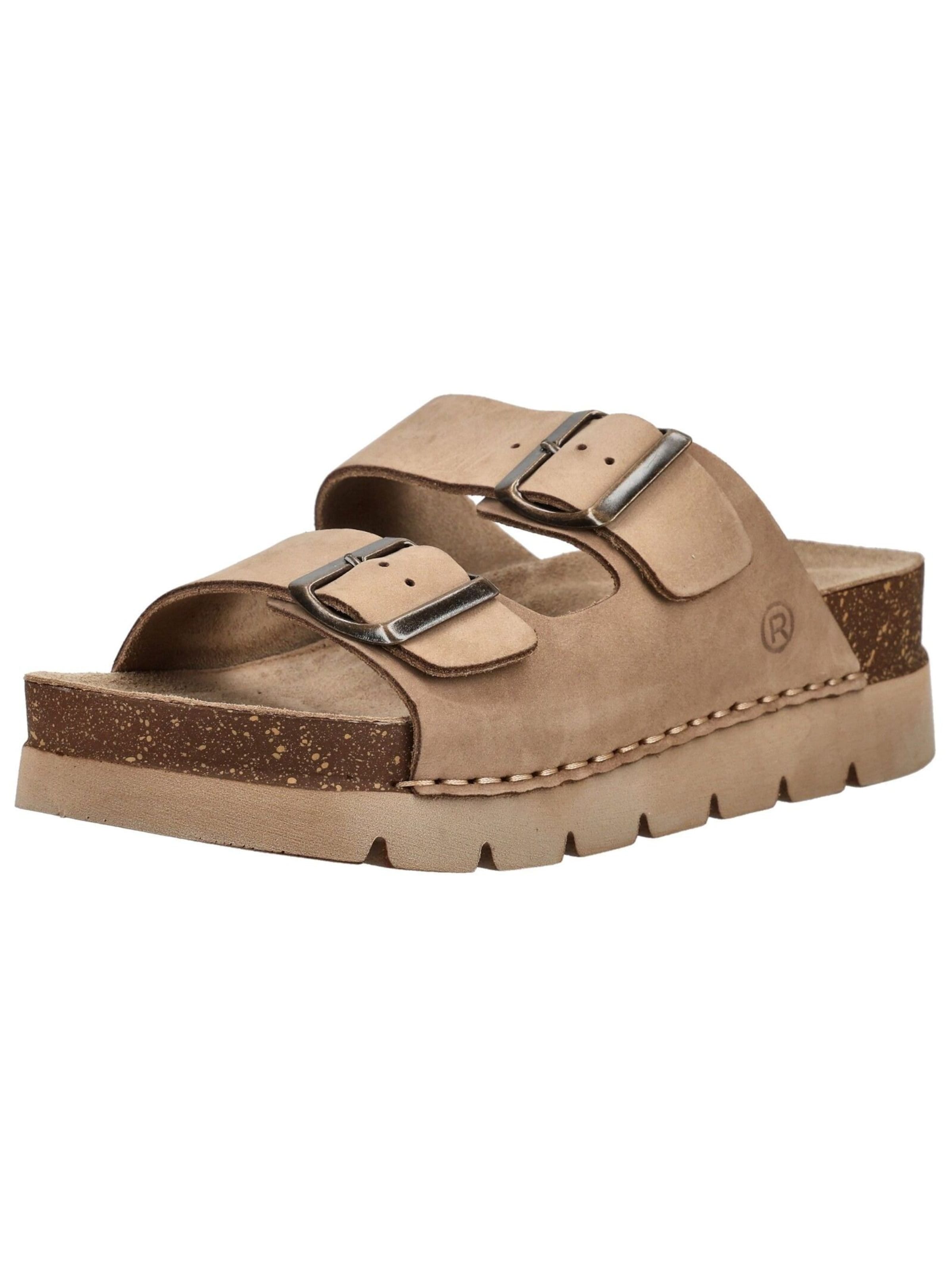 Mule ROHDE en beige : devant