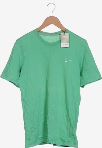 NIKE T-Shirt S in Grün: predná strana