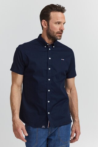 FQ1924 - Ajuste regular Camisa 'Ronas' en azul: frente