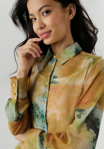 Aniston SELECTED Blouse in Green