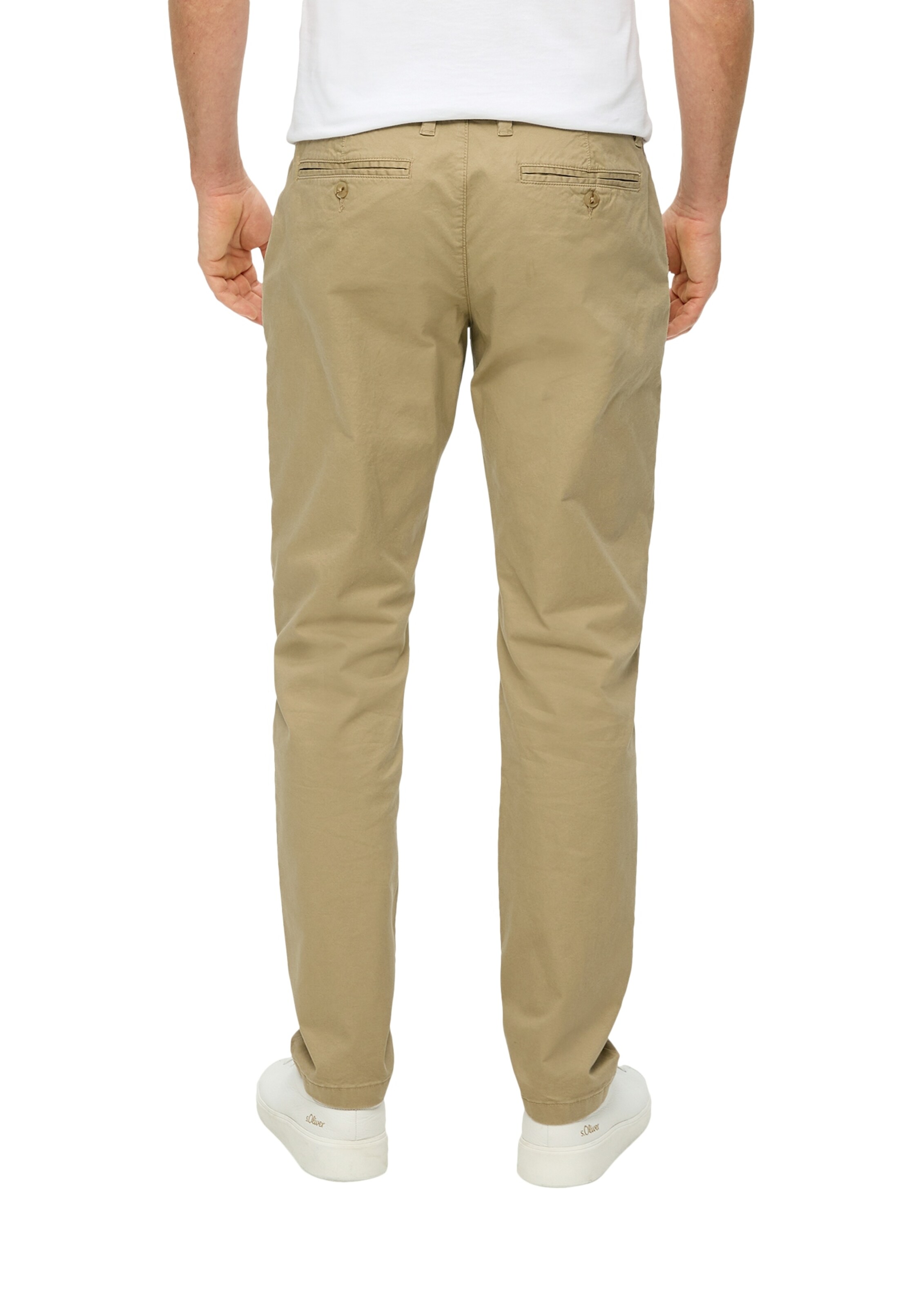 Coupe slim Pantalon chino s.Oliver en beige