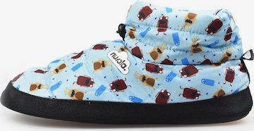 Nuvola. - Zapatillas de casa 'Mostro' en azul: frente