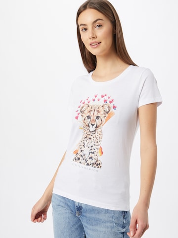 T-shirt EINSTEIN & NEWTON en blanc : devant