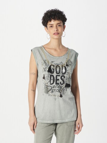 T-shirt Soccx en vert : devant