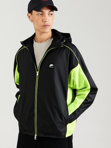 Nike Sportswear Демисезонная куртка 'AIR' в Черный