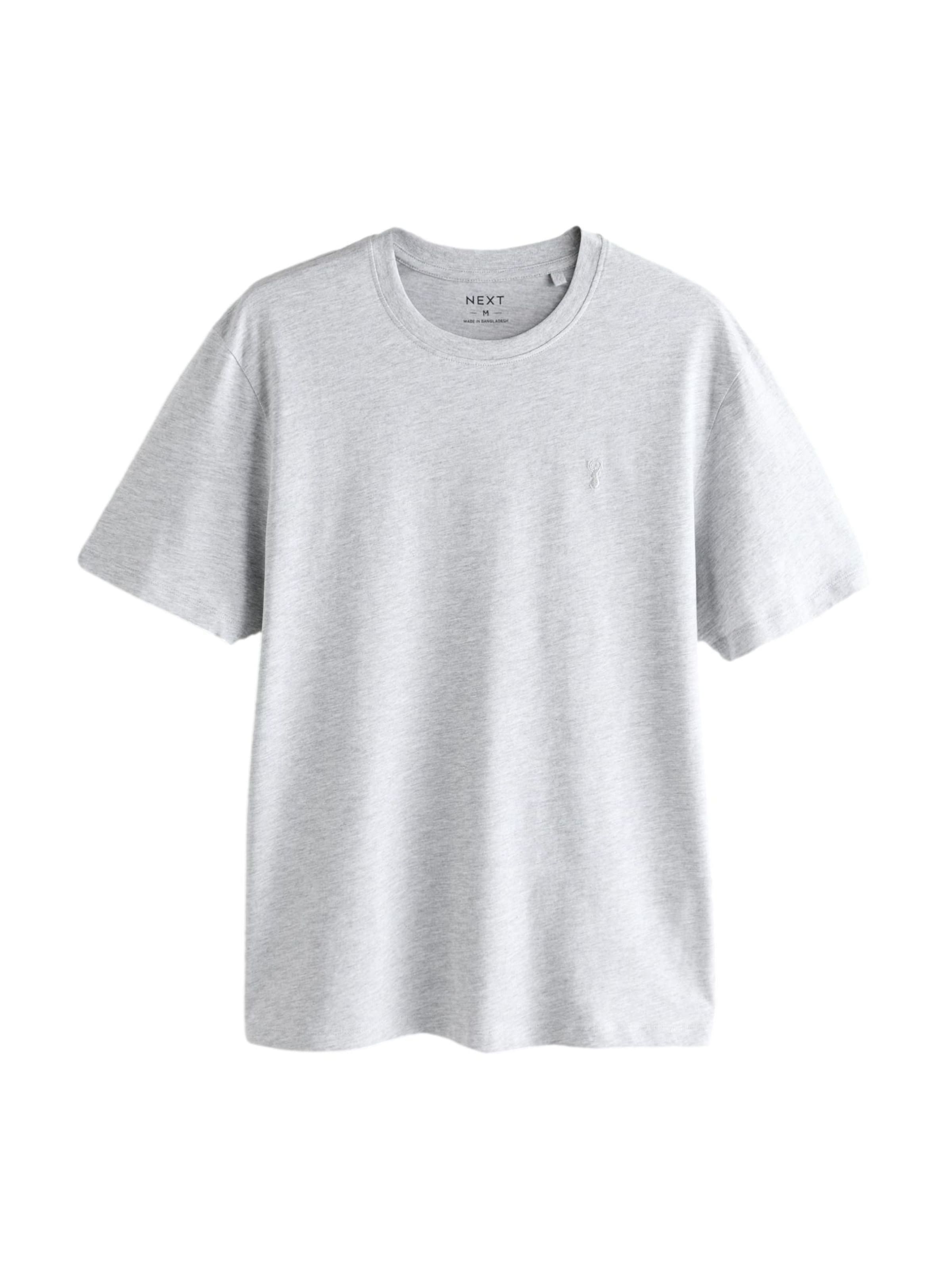 Next Shirt in Grijs: voorkant