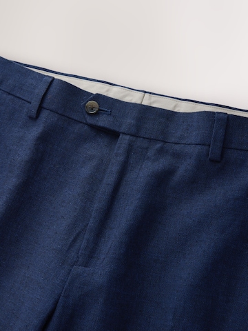 Regular Pantalon à plis Next en bleu