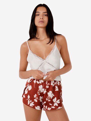 ETAM Pyjamashorts in Braun