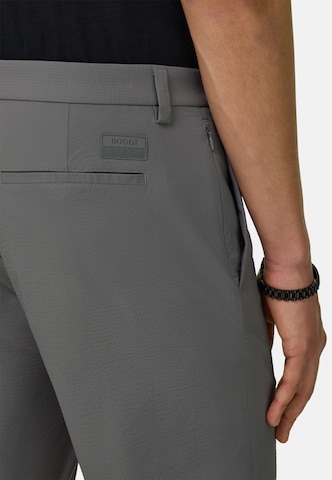 Boggi MilanoSlimfit Chino hlače 'B Tech' - siva boja