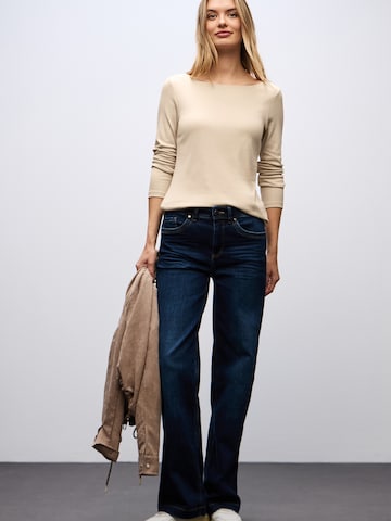 STREET ONE Shirt 'New Lanea' in Beige
