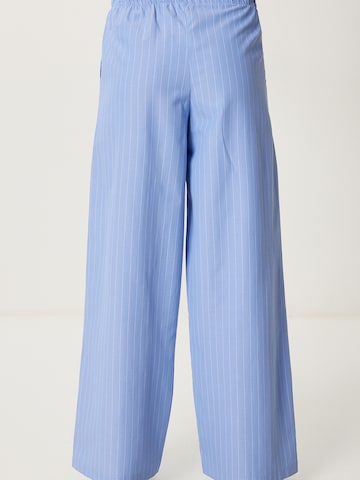 Happiness İstanbul Wide leg Byxa i blå