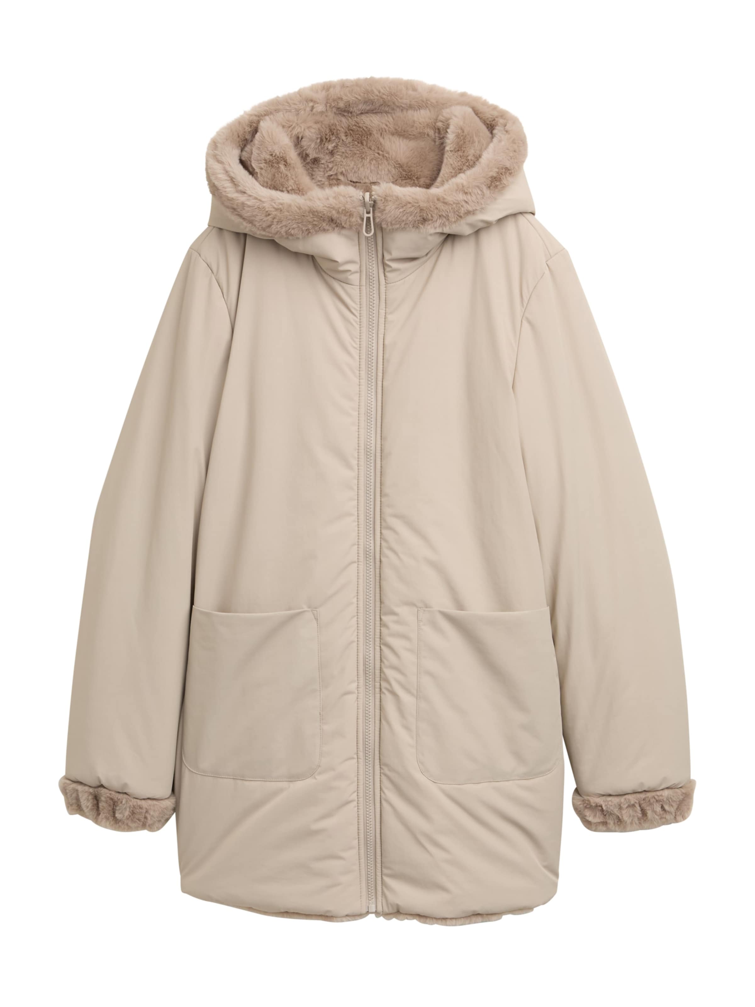 Cappotto di mezza stagione di TOM TAILOR in grigio: frontale