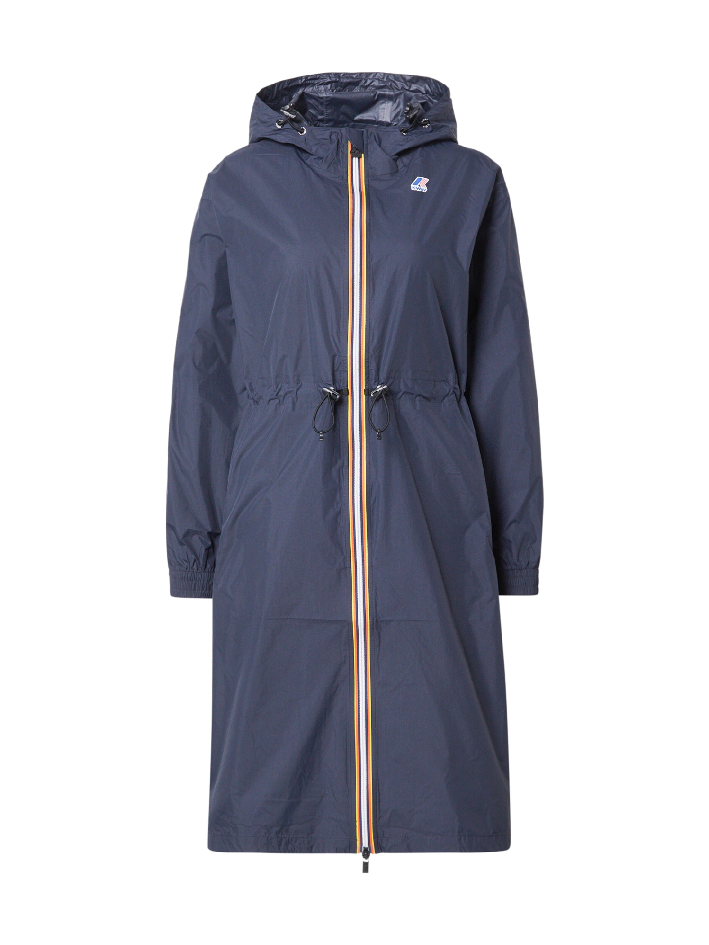 K-Way Sobretudo funcionais 'LE VRAI 4.0 DELIA' em navy / amarelo / laranja, Vista do artigo