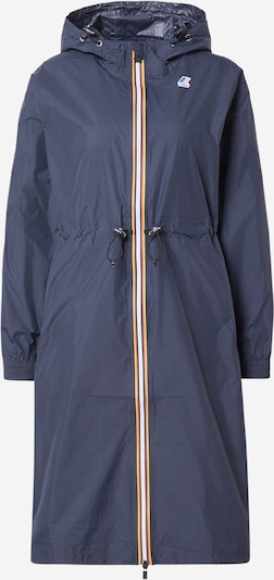 K-Way Toiminnallinen pitkä takki 'LE VRAI 4.0 DELIA' värissä laivastonsininen / keltainen / oranssi, Tuotenäkymä