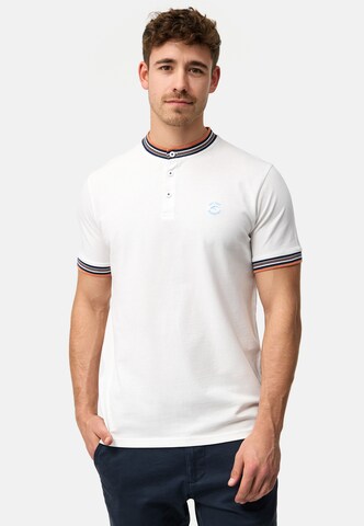 T-Shirt 'Odell ' INDICODE JEANS en blanc : devant
