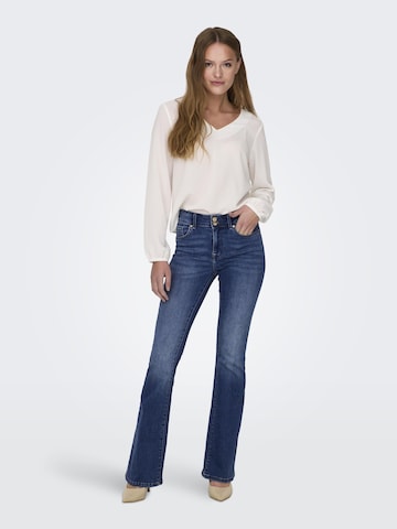ONLY Flared Jeans 'Cheryl' in Blau