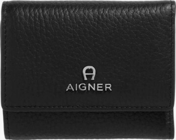 AIGNER Wallet in Black: front