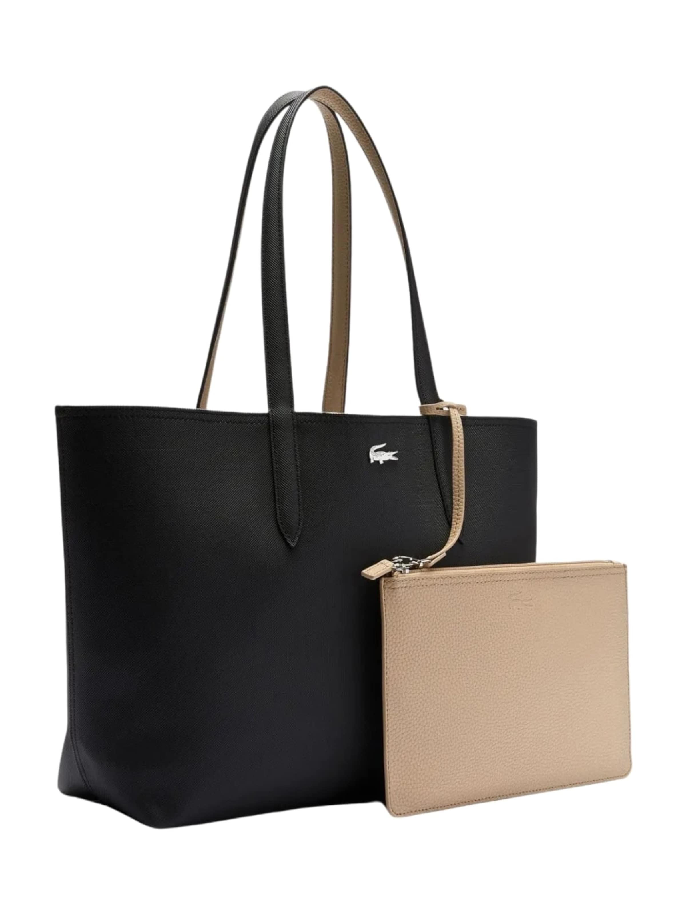 LACOSTE Shopper 'Anna' - Čierna