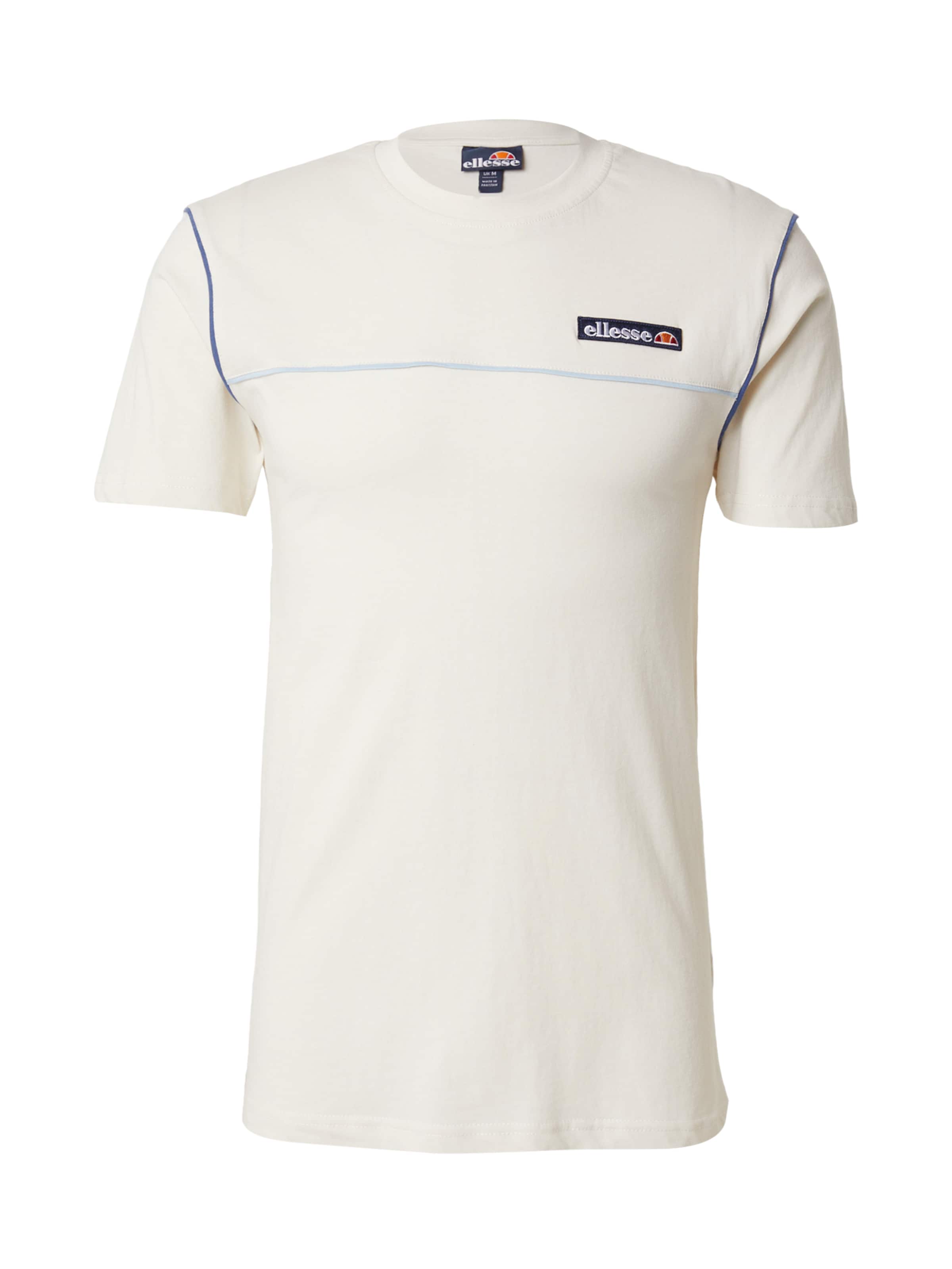 Maglietta 'Sacco' di ELLESSE in bianco: frontale