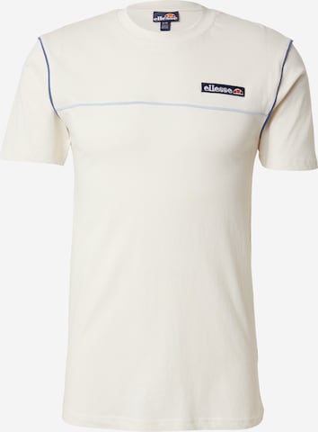 Maglietta 'Sacco' di ELLESSE in bianco: frontale