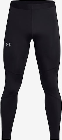 UNDER ARMOUR Workout Pants 'Launch Elite' in Black: front