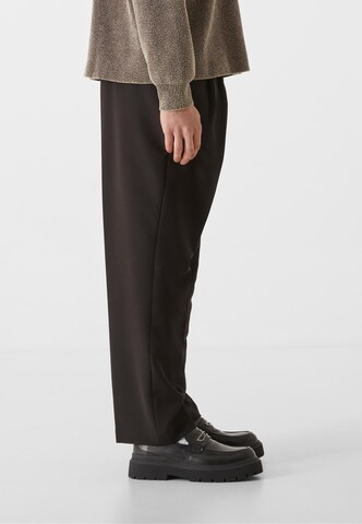 883Police Loose fit Pleat-front trousers in Black