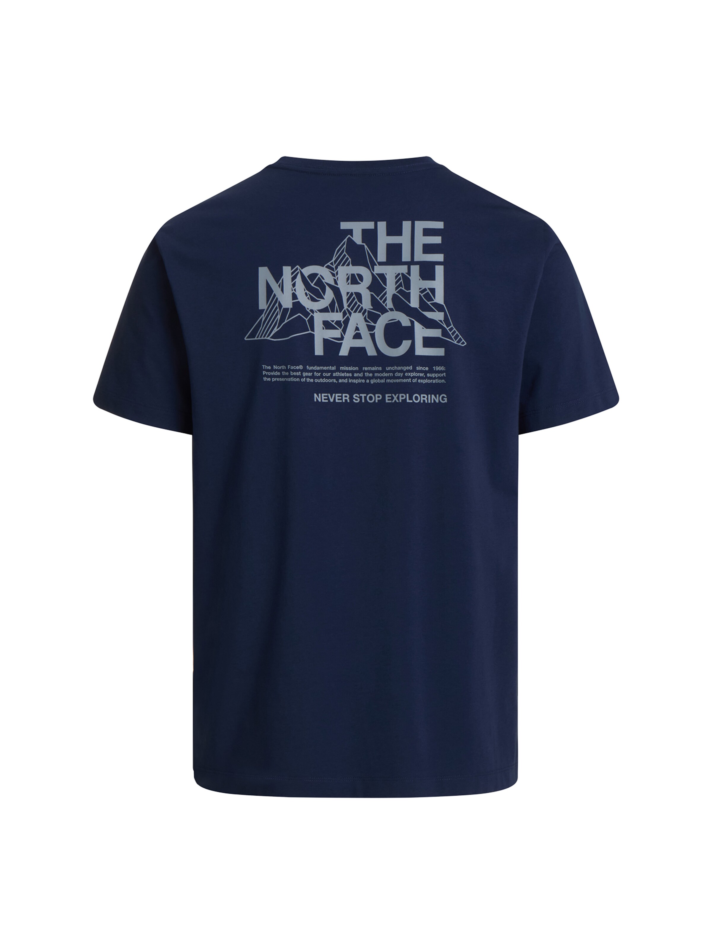 THE NORTH FACE - Camiseta funcional en azul: frente