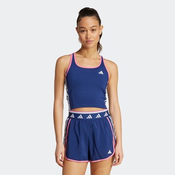 ADIDAS PERFORMANCE Αθλητικό τοπ 'Hyperglam' σε μπλε: μπροστά