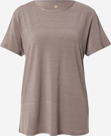 Athlecia Performance shirt 'Lizzy' in Brown: front