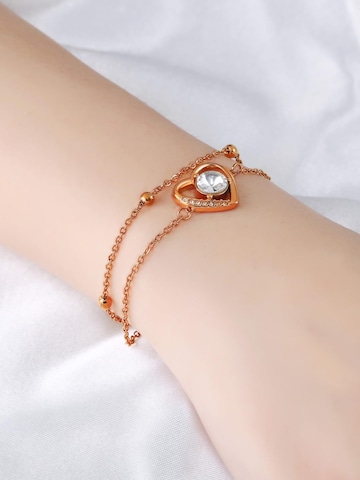 Kim Johanson Armband 'Herz' in Gold