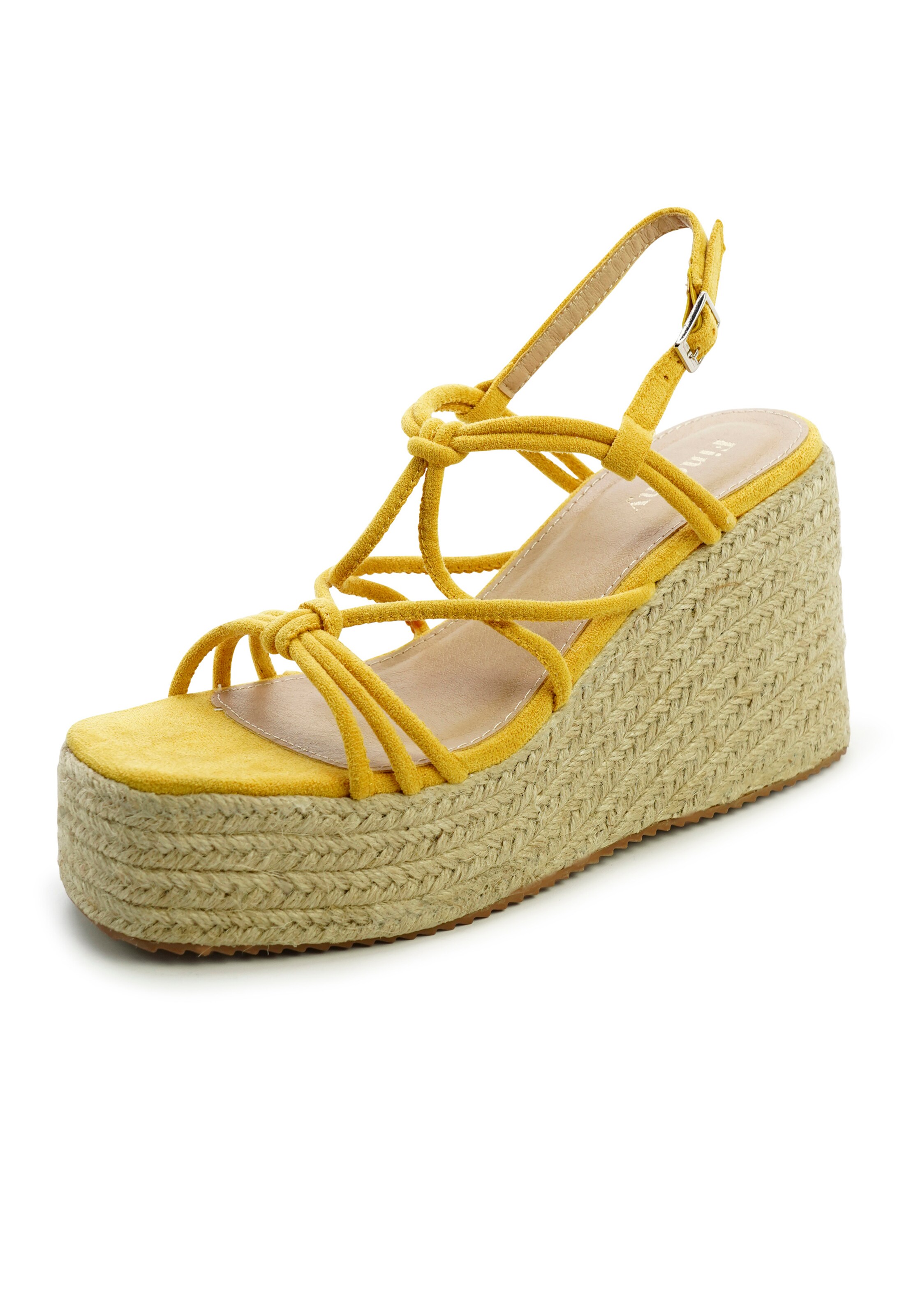 Findlay Sandal 'LEIRIA' in Yellow: front
