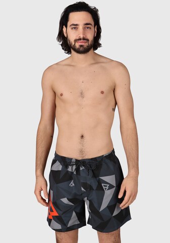 BRUNOTTI Athletic Swim Trunks in Grey