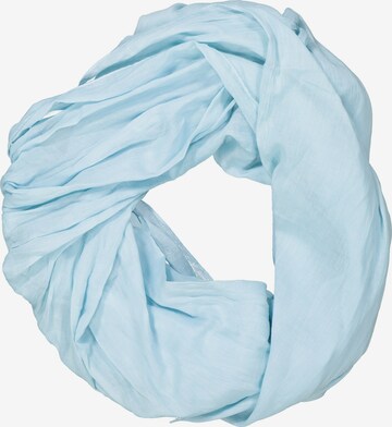 Gina Laura Scarf in Blue: front