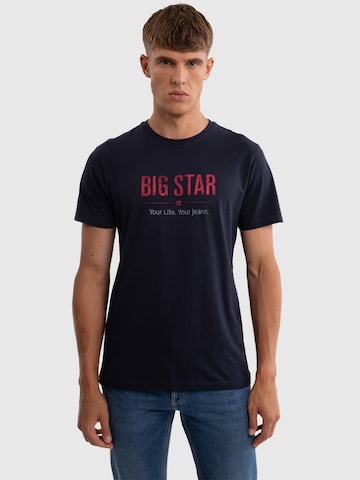 BIG STAR T-Shirt  'Bruno' in Blau: Vorderseite
