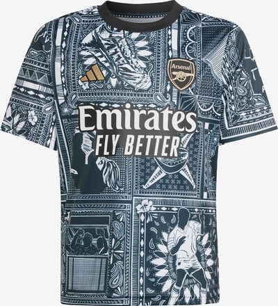 ADIDAS PERFORMANCE Sporta krekls 'FC Arsenal', krāsa - bēšs / tumši bēšs / melns / balts, Preces skats