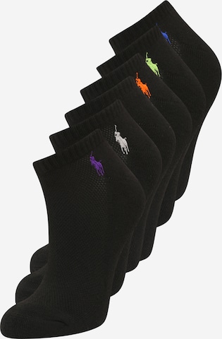 Polo Ralph Lauren - Calcetines invisibles en negro: frente