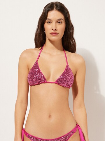 CALZEDONIA Triangel Bikinitop in Rot: Vorderseite