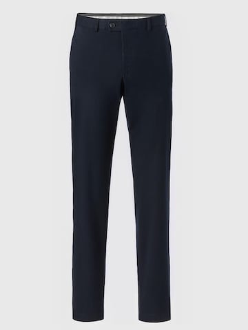 Hiltl Regular Chino Pants 'Parma - Essential Cotton' in Blue: front