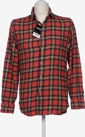 Pepe Jeans Button Up Shirt in XS in Red: front