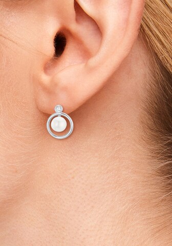 s.Oliver Ohrringe in Silber: Vorderseite