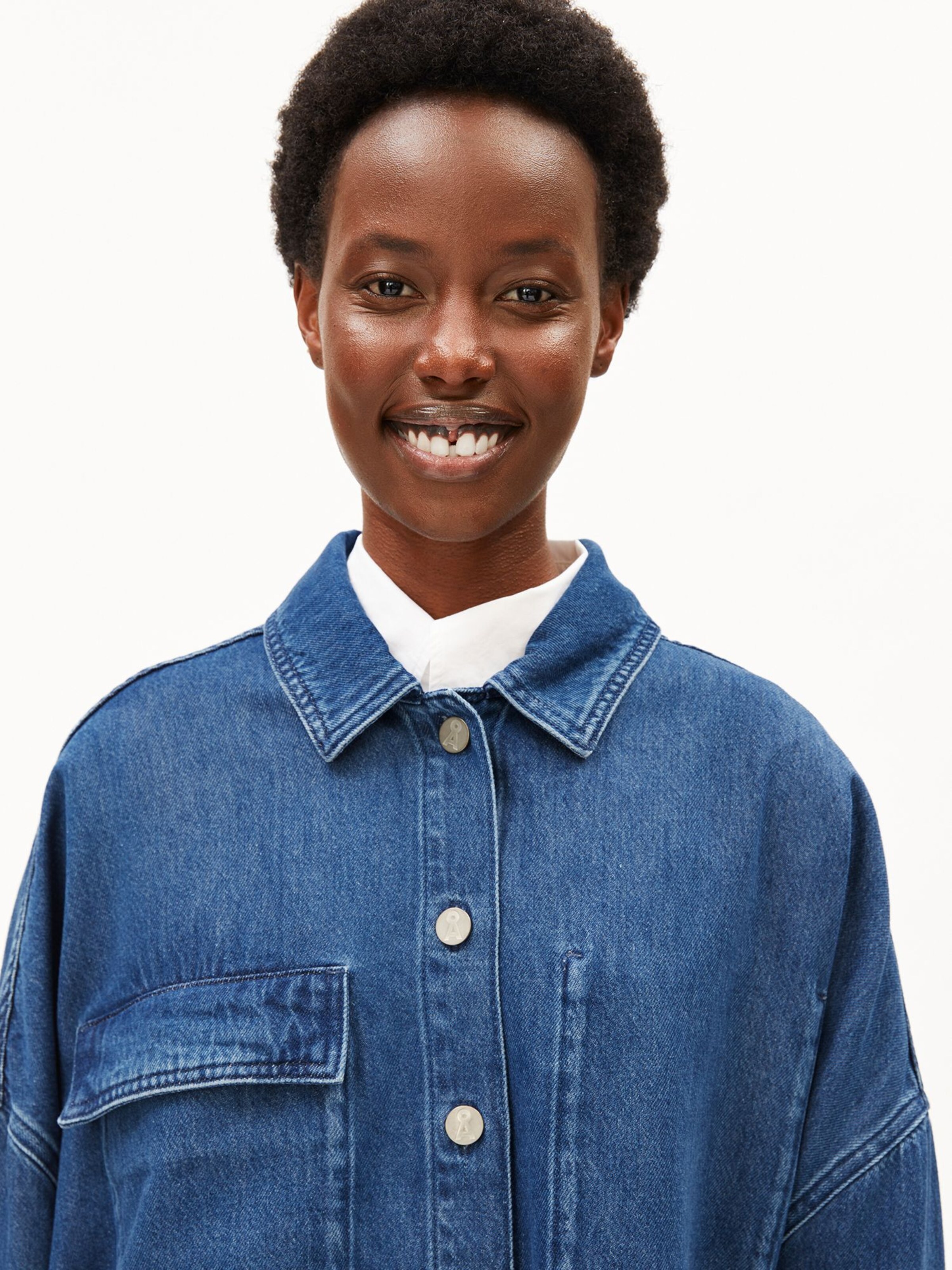 ARMEDANGELS Blouse in Blauw